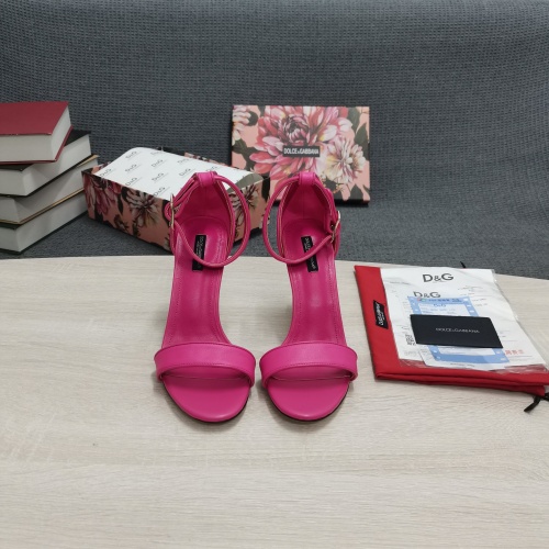 Replica Dolce&Gabbana D&G Sandal For Women #980681 $140.00 USD for Wholesale