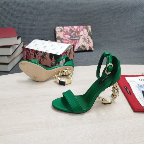 Replica Dolce&Gabbana D&G Sandal For Women #980683 $140.00 USD for Wholesale