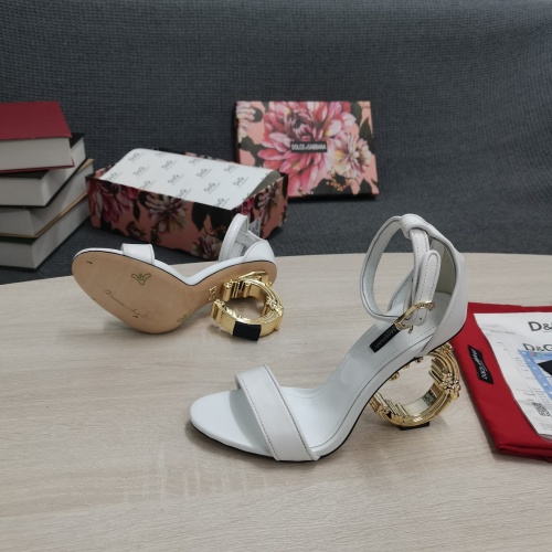 Replica Dolce&Gabbana D&G Sandal For Women #980686 $140.00 USD for Wholesale
