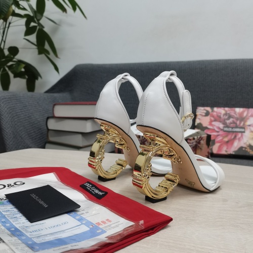 Replica Dolce&Gabbana D&G Sandal For Women #980686 $140.00 USD for Wholesale