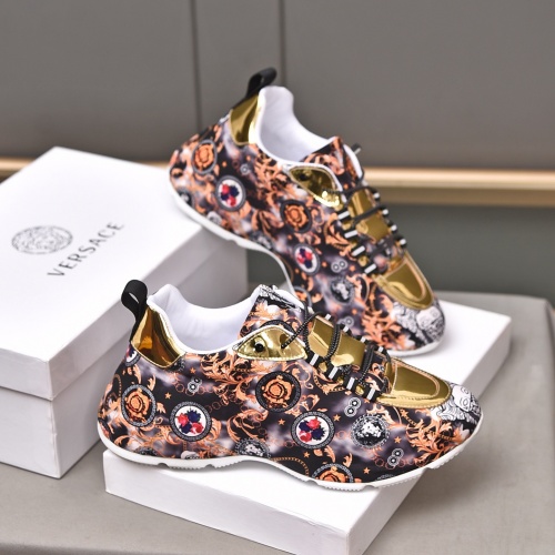 Versace Casual Shoes For Men #980732 $88.00 USD, Wholesale Replica Versace Casual Shoes