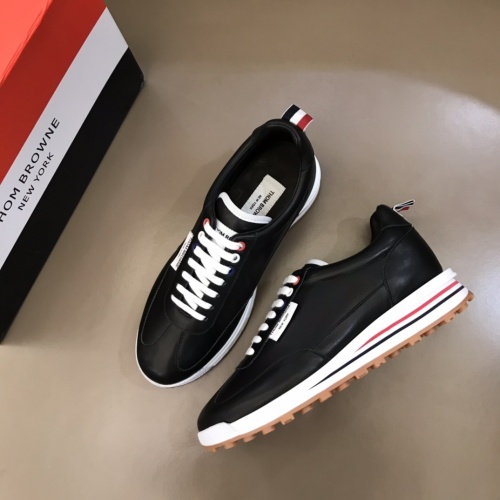 Thom Browne TB Casual Shoes For Men #980820 $98.00 USD, Wholesale Replica Thom Browne TB Casual Shoes