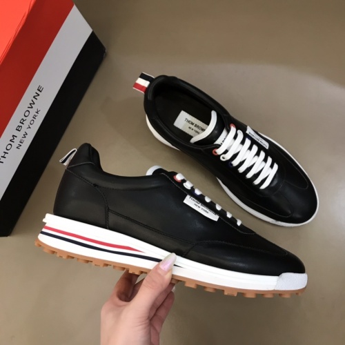 Replica Thom Browne TB Casual Shoes For Men #980820 $98.00 USD for Wholesale