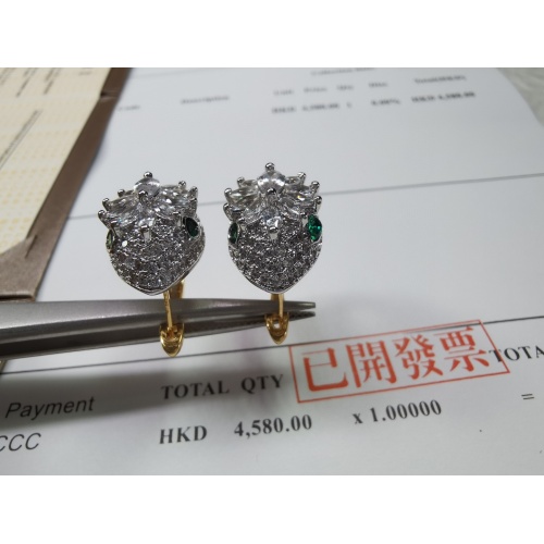 Replica Bvlgari Earrings For Women #980852 $40.00 USD for Wholesale