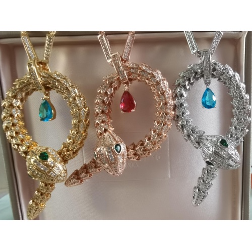 Replica Bvlgari Necklaces For Women #980941 $88.00 USD for Wholesale