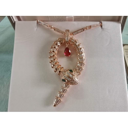 Bvlgari Necklaces For Women #980942 $88.00 USD, Wholesale Replica Bvlgari Necklaces