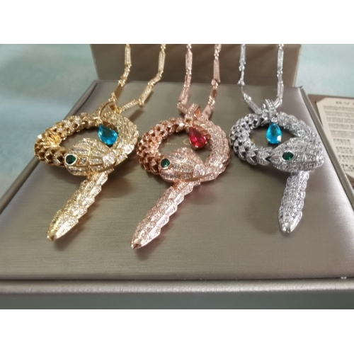 Replica Bvlgari Necklaces For Women #980942 $88.00 USD for Wholesale