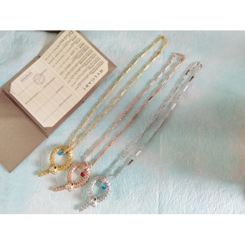 Replica Bvlgari Necklaces For Women #980942 $88.00 USD for Wholesale