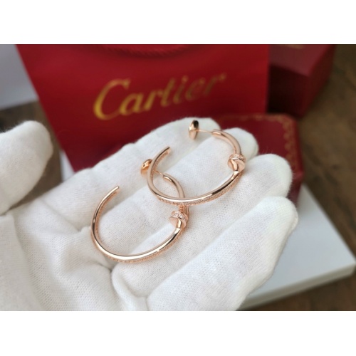 Replica Cartier Earring For Women #981010 $34.00 USD for Wholesale