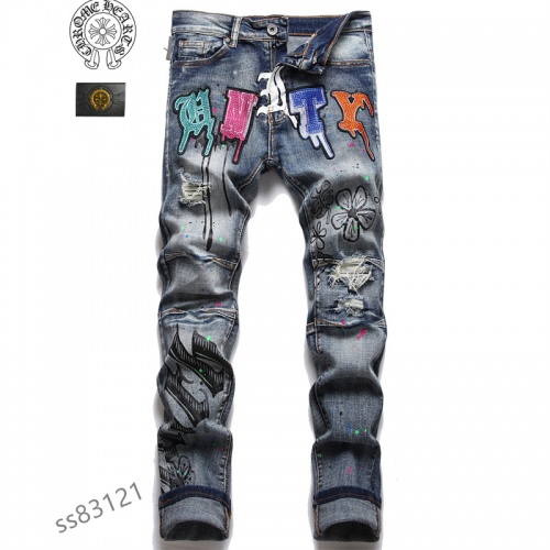 Chrome Hearts Jeans For Men #981075