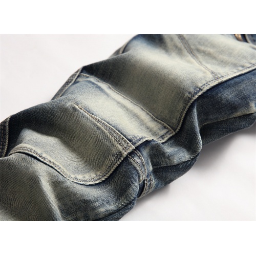 Replica Balmain Jeans For Men #981076 $48.00 USD for Wholesale