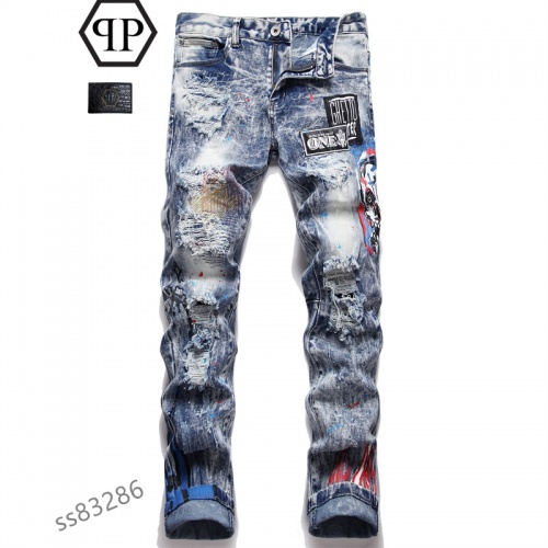 Philipp Plein PP Jeans For Men #981082 $48.00 USD, Wholesale Replica Philipp Plein PP Jeans