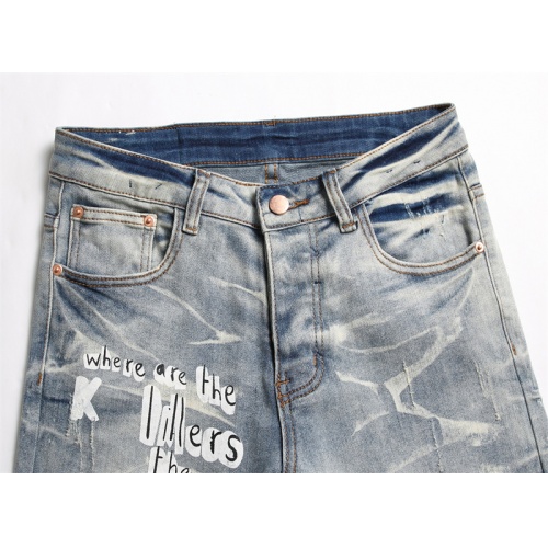 Replica Philipp Plein PP Jeans For Men #981085 $48.00 USD for Wholesale