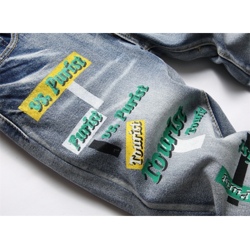 Replica Philipp Plein PP Jeans For Men #981086 $48.00 USD for Wholesale