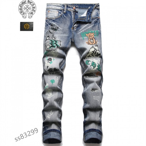 Chrome Hearts Jeans For Men #981091