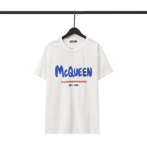 Alexander McQueen T-shirts Short Sleeved For Unisex #981132