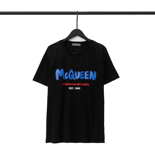 Alexander McQueen T-shirts Short Sleeved For Unisex #981133
