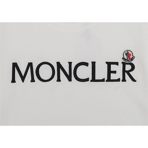 Replica Moncler T-Shirts Short Sleeved For Unisex #981146 $32.00 USD for Wholesale