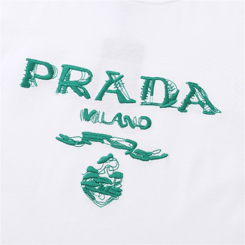 Replica Prada T-Shirts Short Sleeved For Unisex #981150 $32.00 USD for Wholesale