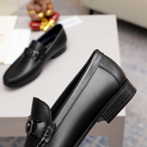 Replica Ferragamo Salvatore FS Leather Shoes For Men #981306 $82.00 USD for Wholesale
