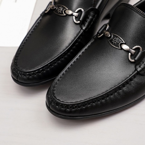 Replica Ferragamo Salvatore FS Leather Shoes For Men #981309 $82.00 USD for Wholesale