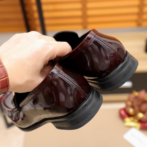 Replica Ferragamo Salvatore FS Leather Shoes For Men #981341 $102.00 USD for Wholesale