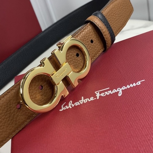 Replica Salvatore Ferragamo AAA Quality Belts For Men #981389 $56.00 USD for Wholesale