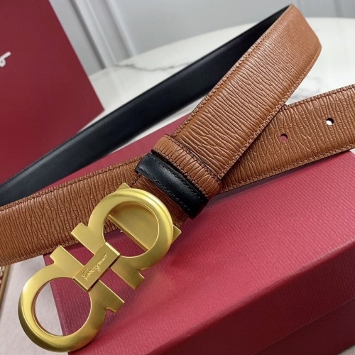 Replica Salvatore Ferragamo AAA Quality Belts For Men #981392 $56.00 USD for Wholesale