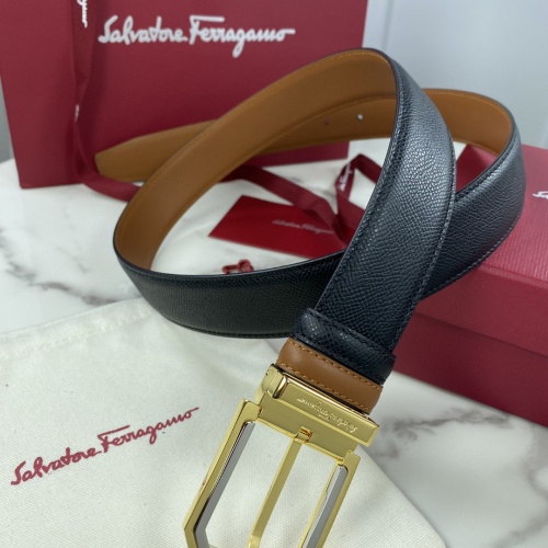 Replica Salvatore Ferragamo AAA Quality Belts For Men #981417 $56.00 USD for Wholesale