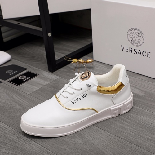 Replica Versace Casual Shoes For Men #981433 $72.00 USD for Wholesale