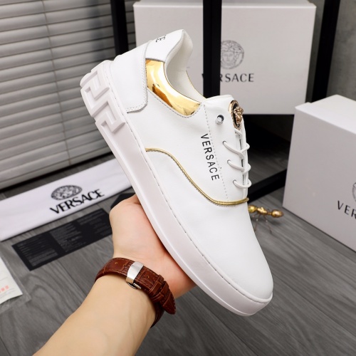 Replica Versace Casual Shoes For Men #981433 $72.00 USD for Wholesale