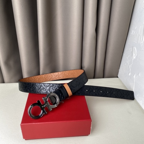 Replica Salvatore Ferragamo AAA Quality Belts For Men #981435 $56.00 USD for Wholesale