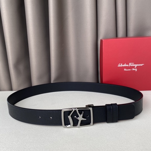 Replica Salvatore Ferragamo AAA Quality Belts For Men #981440 $56.00 USD for Wholesale