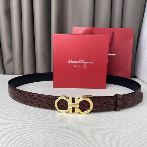 Replica Salvatore Ferragamo AAA Quality Belts For Men #981452 $56.00 USD for Wholesale