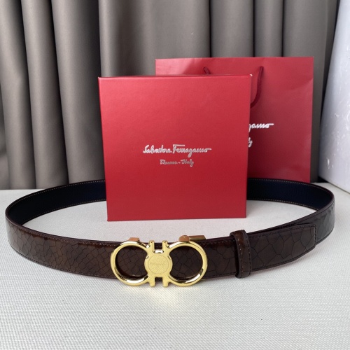 Replica Salvatore Ferragamo AAA Quality Belts For Men #981455 $56.00 USD for Wholesale