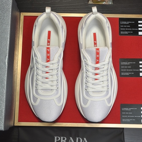Replica Prada Casual Shoes For Men #981459 $98.00 USD for Wholesale