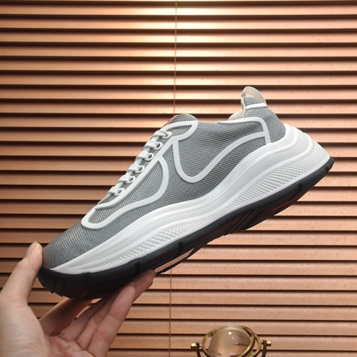 Replica Prada Casual Shoes For Men #981460 $98.00 USD for Wholesale