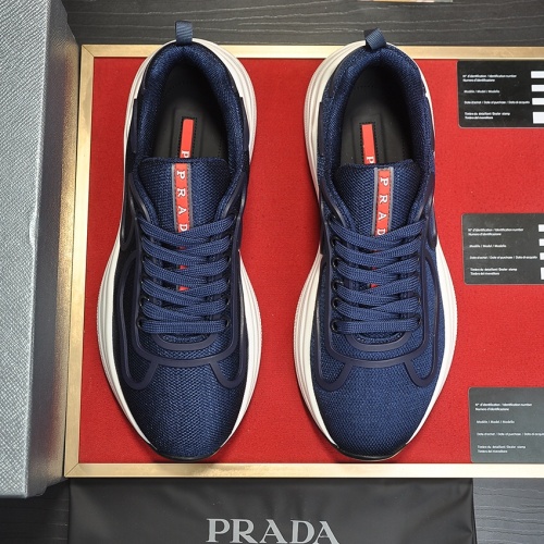 Replica Prada Casual Shoes For Men #981461 $98.00 USD for Wholesale