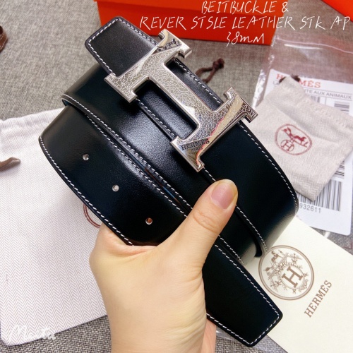 Replica Hermes AAA Quality Belts For Men #981466 $56.00 USD for Wholesale