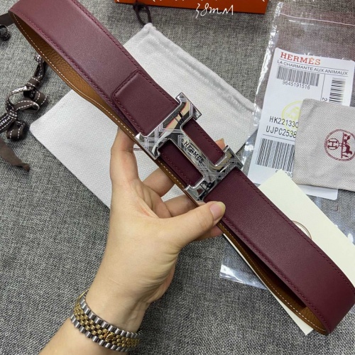 Replica Hermes AAA Quality Belts For Men #981467 $56.00 USD for Wholesale