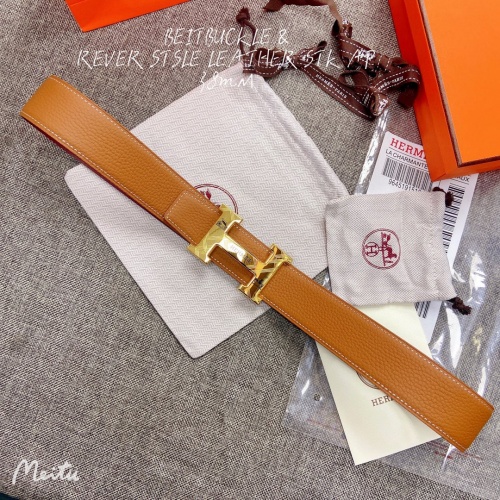 Replica Hermes AAA Quality Belts For Men #981468 $56.00 USD for Wholesale