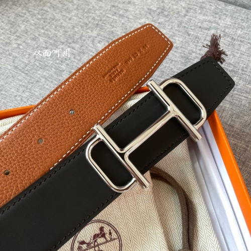 Replica Hermes AAA Quality Belts For Men #981477 $56.00 USD for Wholesale