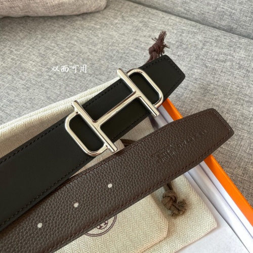Replica Hermes AAA Quality Belts For Men #981478 $56.00 USD for Wholesale