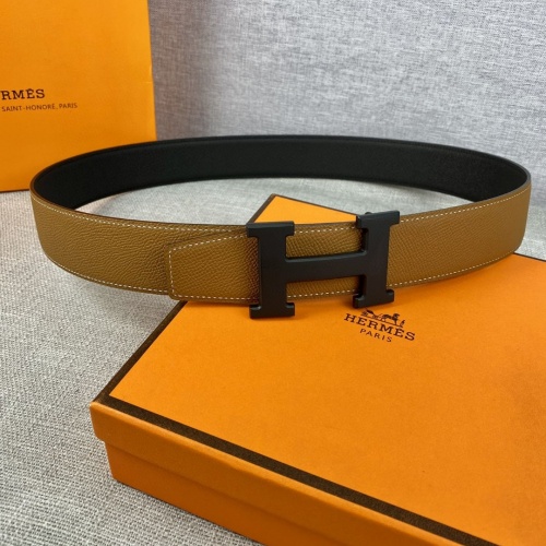 Replica Hermes AAA Quality Belts For Men #981497 $56.00 USD for Wholesale