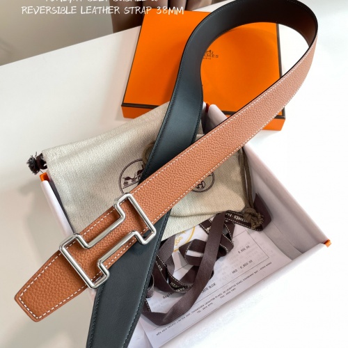 Replica Hermes AAA Quality Belts For Men #981510 $56.00 USD for Wholesale