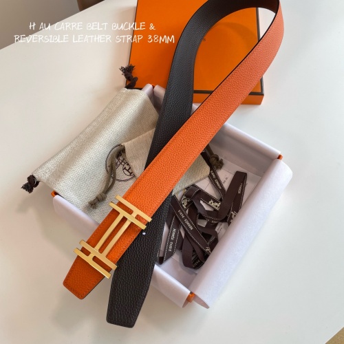 Replica Hermes AAA Quality Belts For Men #981513 $56.00 USD for Wholesale