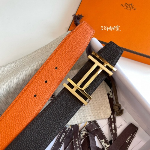 Replica Hermes AAA Quality Belts For Men #981513 $56.00 USD for Wholesale