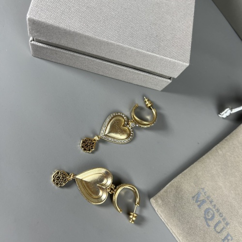 Replica Alexander McQueen Earrings For Women #981613 $39.00 USD for Wholesale