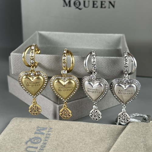 Replica Alexander McQueen Earrings For Women #981613 $39.00 USD for Wholesale