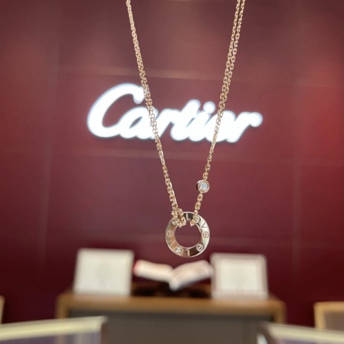 Replica Cartier Necklaces For Women #981745 $45.00 USD for Wholesale